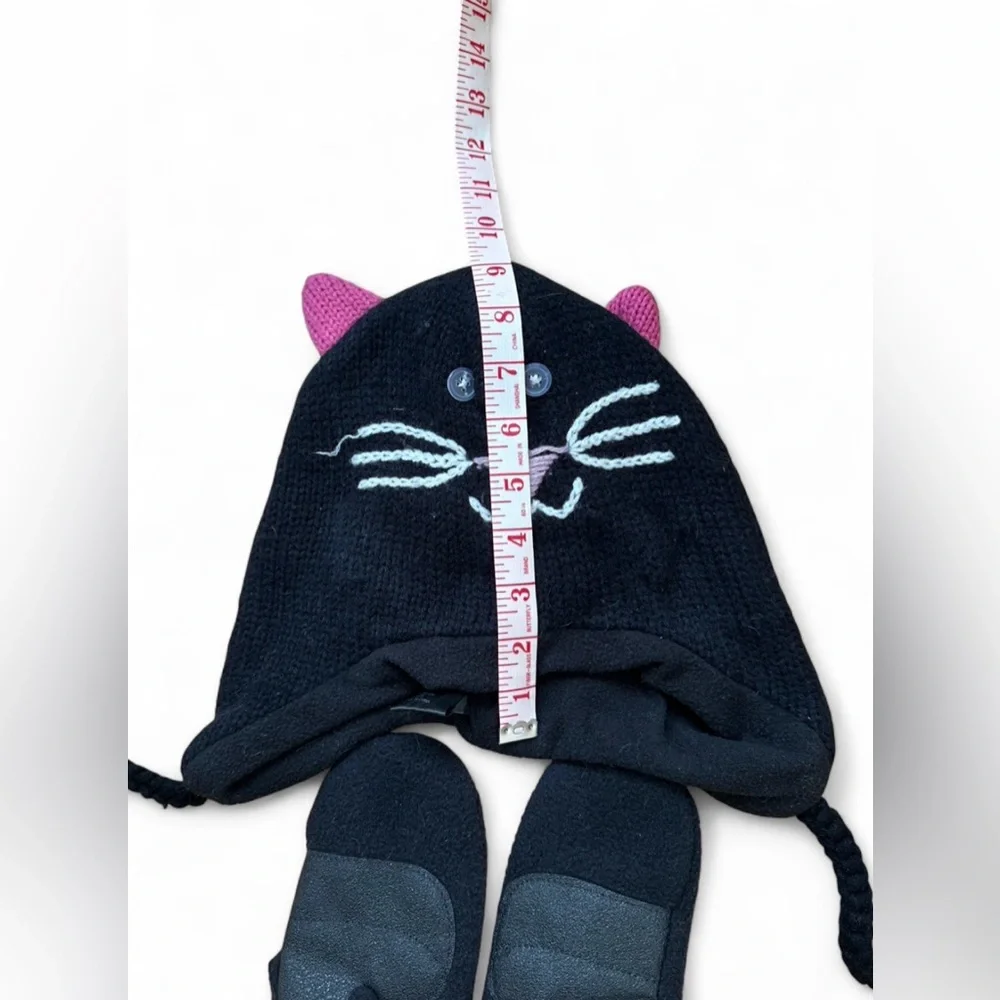 Land’s End Kids Gloves with Kitty Hat